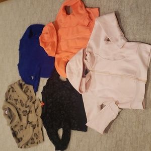 5 womans sweaters